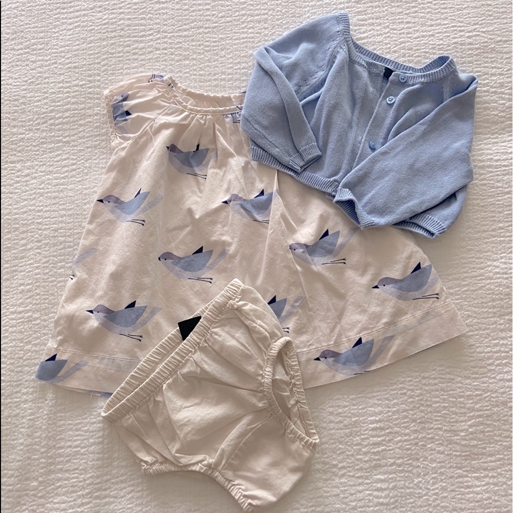 Baby Gap Dress & Sweater Set - 3-6 months